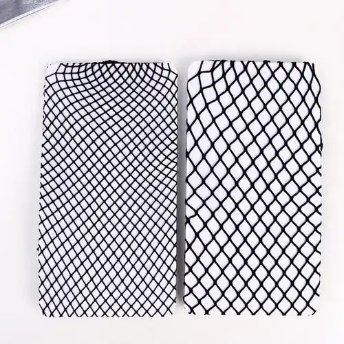 渔网丝袜辣妹蕾丝ins黑色薄款连裤袜袜女网眼连裤袜