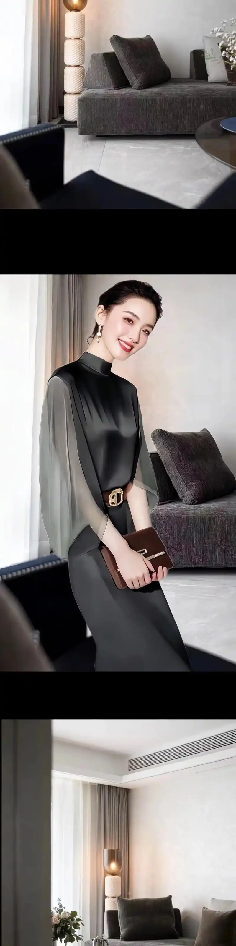 look 秋季时尚高端轻奢御姐气质穿搭!