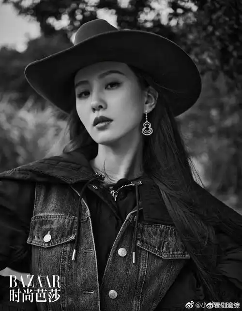 刘诗诗时尚芭莎封面