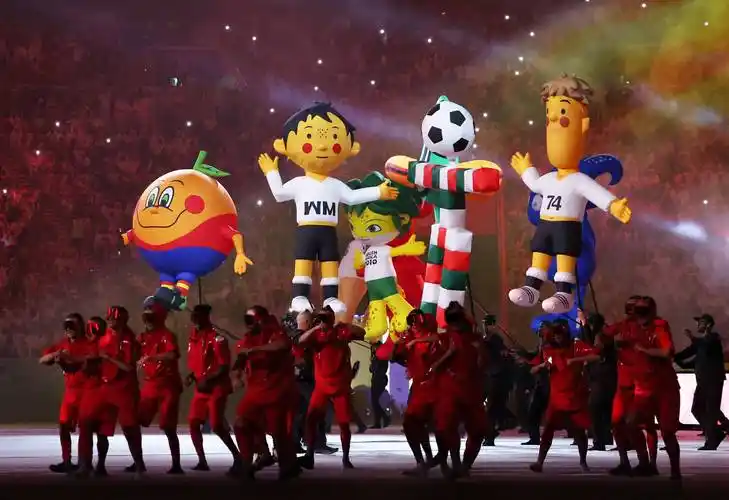 (卡塔尔世界杯)2022年卡塔尔世界杯开幕式举行_新华社_球场_海湾