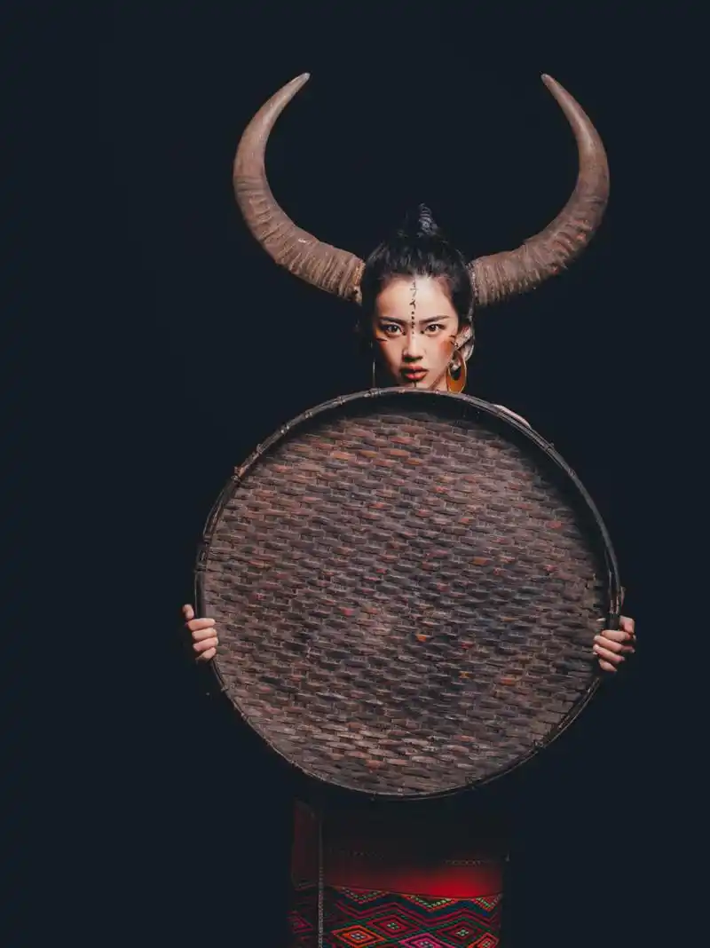 牛头与佤族的信仰崇拜 佤族是以牛为图腾崇拜的民族.