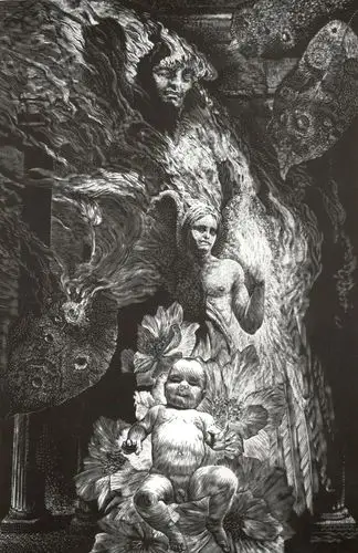 国际版画大师彼得拉沙洛夫从一块木板开始结缘