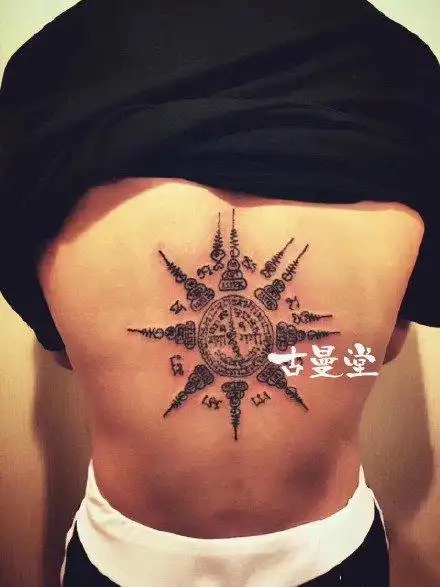 泰国纹身16款泰国刺符纹身作品图案赏析1116