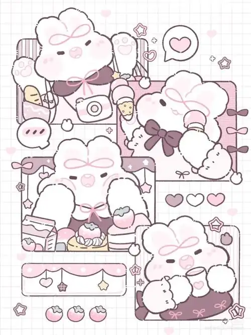 奶油兔真可爱79此版权归小红书08奶油兔所有… - 堆糖,美图壁纸