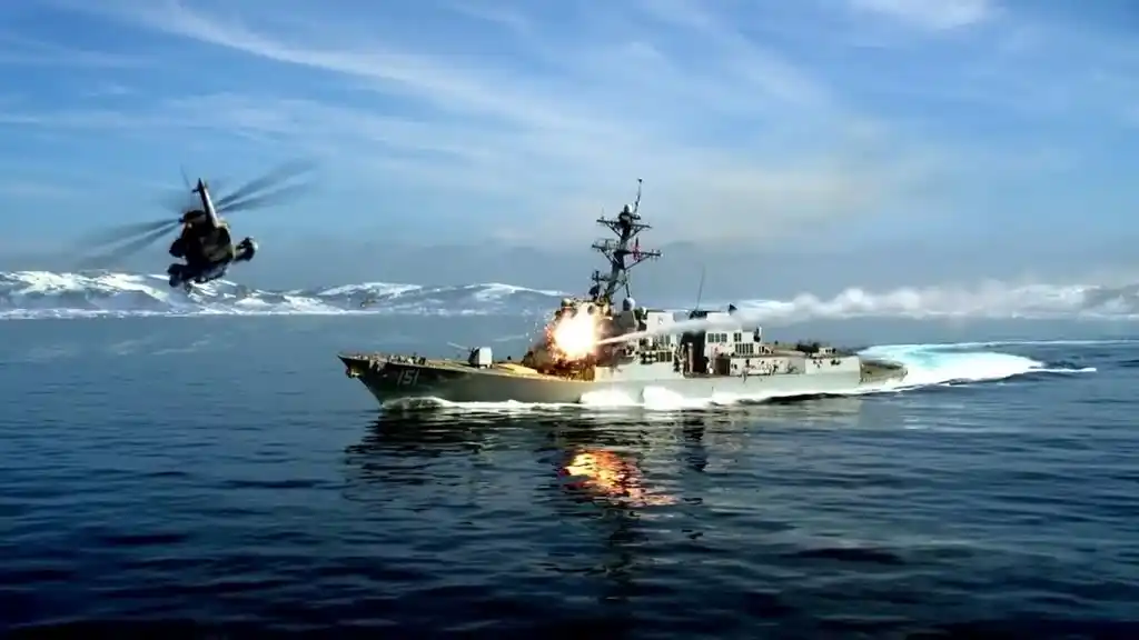 美剧《末日孤舰》剧终,五季全方位展示了驱逐舰战斗方式!