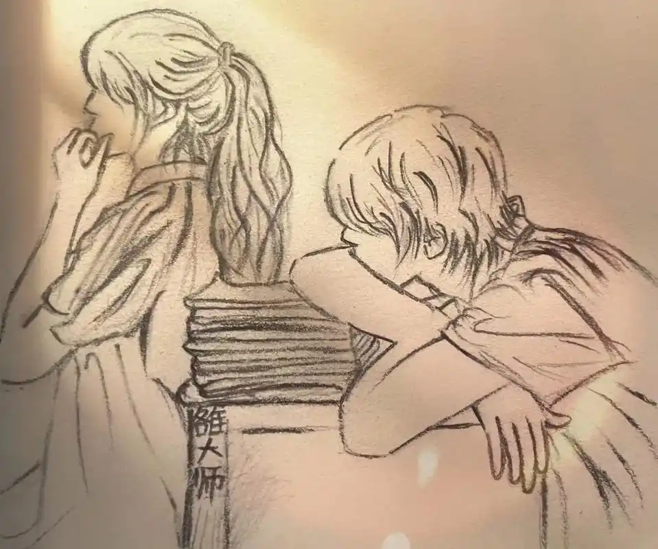 画一组心中的青春校园爱情剧#手绘 #乱画#校园爱情 - 抖音