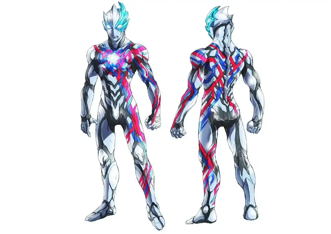 布莱泽奥特曼设计图公开.太帅了!#布莱泽奥特曼 - 抖音