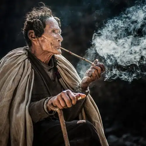 彝族老人-3 - 摄影大赛2017 - 国家地理中文网