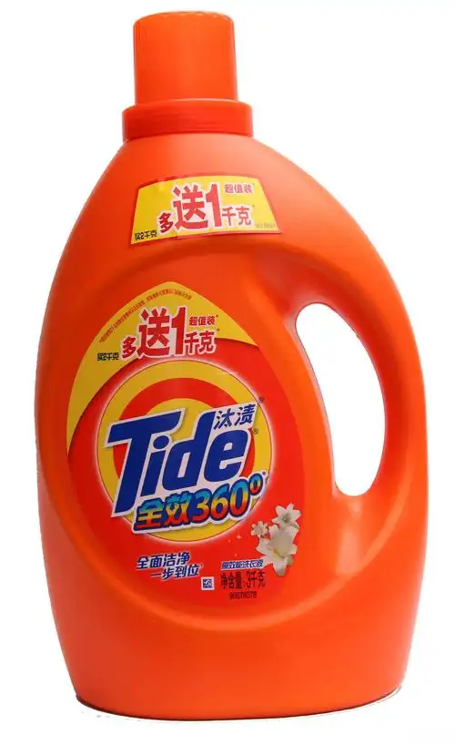 汰渍全效360度高效洗衣液清雅百合香型3kg*4瓶