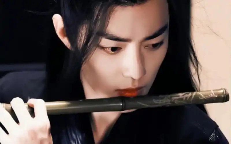 原来吹笛子也能颠倒众生每一帧都是绝美肖战x战羡