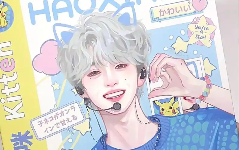 严浩翔卡册开箱 | 谁能不爱比心猫猫!