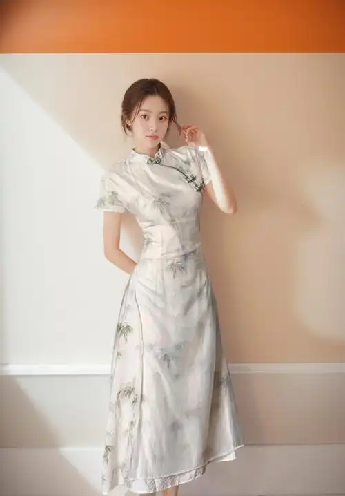 中国风新中式连衣裙旗袍 - 17网