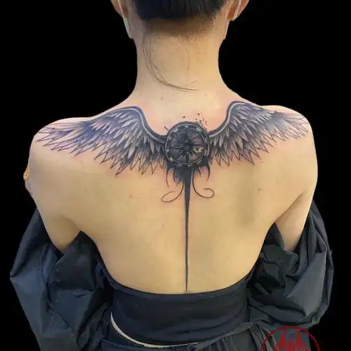 天使的翅膀_纹身吧社区 - 纹身大咖