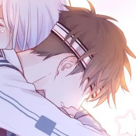 你我迟早会遇见情侣动漫头像两个人在一张图上