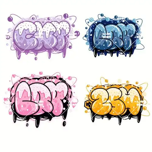 字母涂鸦客单展示长期接稿