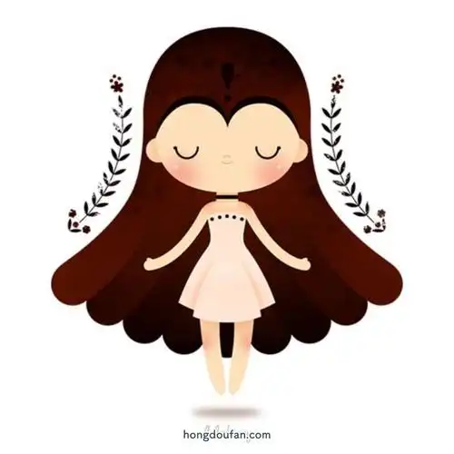 长头发的漂亮妈妈妈妈简笔画大全