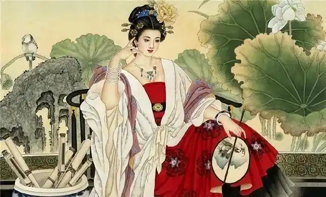 对于唐朝的《簪花仕女图》,通过这幅图,我们可窥见画中的唐朝女子,都