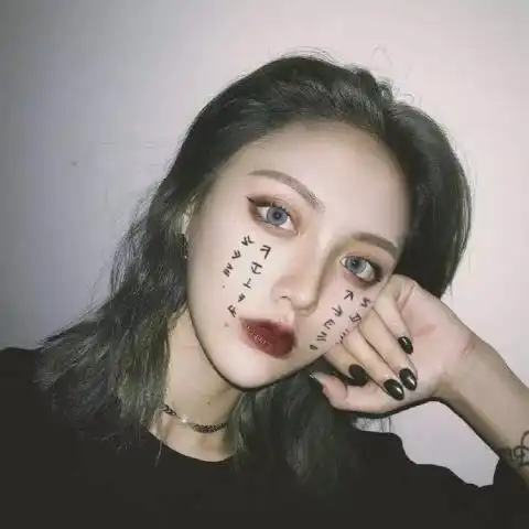 霸气个性快手女生头像4