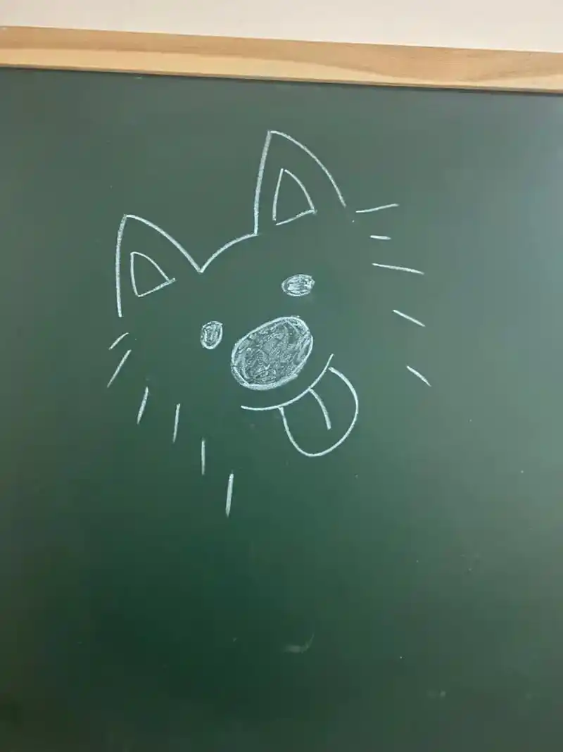 黑板画简笔画 #乱涂乱画系列 - 抖音