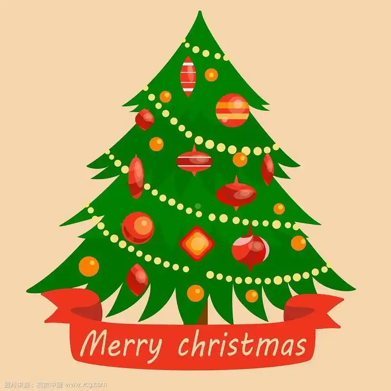 圣诞树卡通