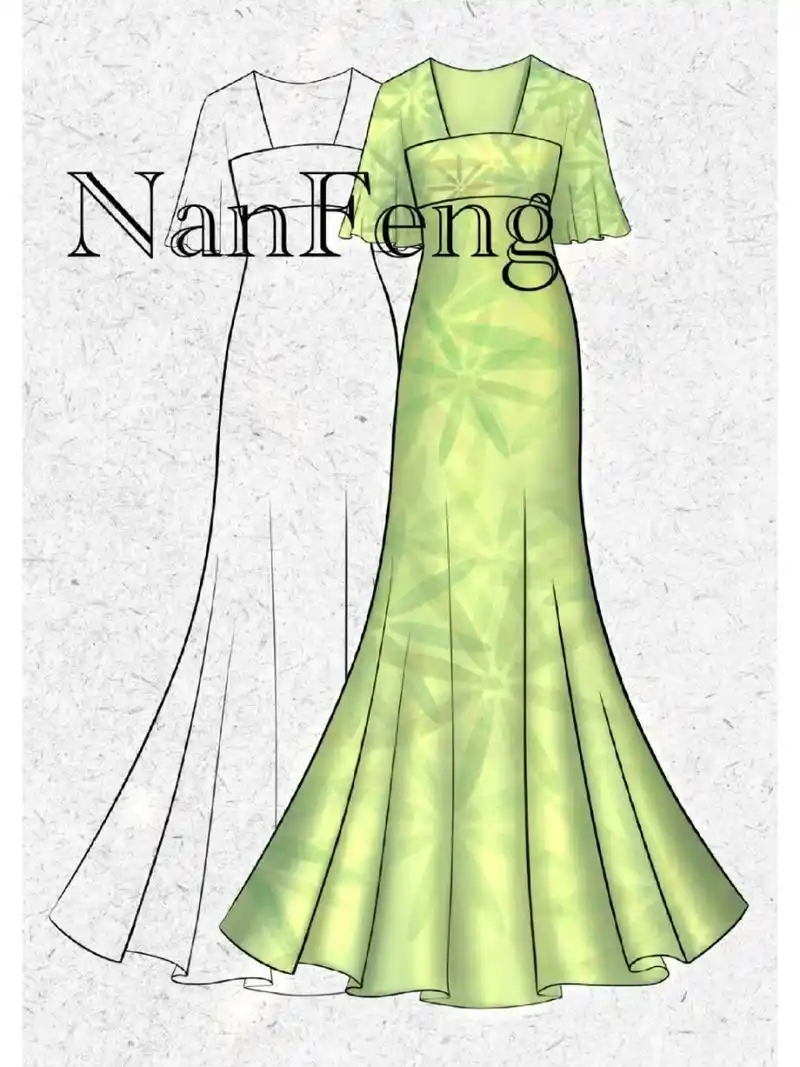 眼眸有星辰,心中有山海 #服装设计手绘# #服装设计款式图