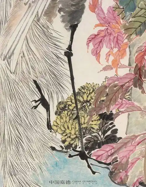 中国嘉德2024春拍晚清花鸟人物画精粹丨字画私下交易文物商店交流