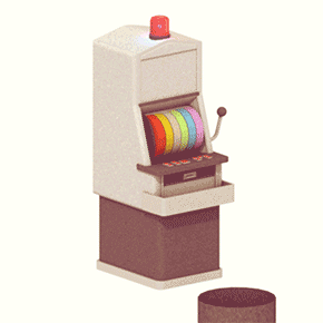 reczone储蓄罐逐渐成为生活玩物经典水果老虎机外观造型复古机械摇杆