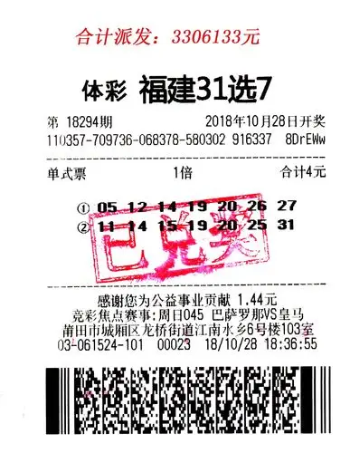 中奖彩票