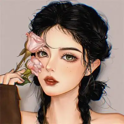 手绘性感御姐风女生头像高清合集 最新妩媚撩人的微信女头图片_女生