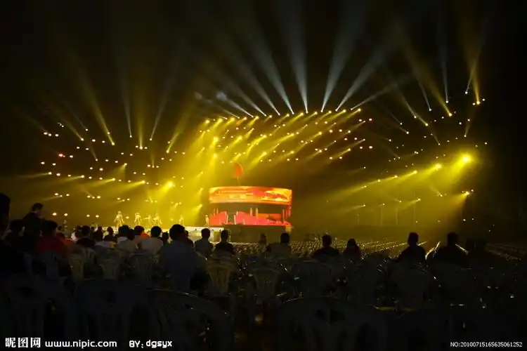 舞台灯光舞美设计图片