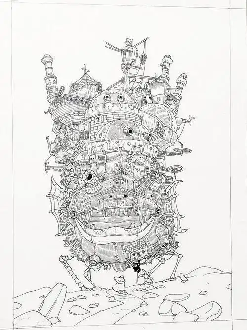 马克笔哈尔的移动城堡