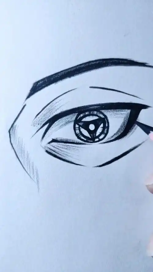 火影忍者,血轮眼睛!