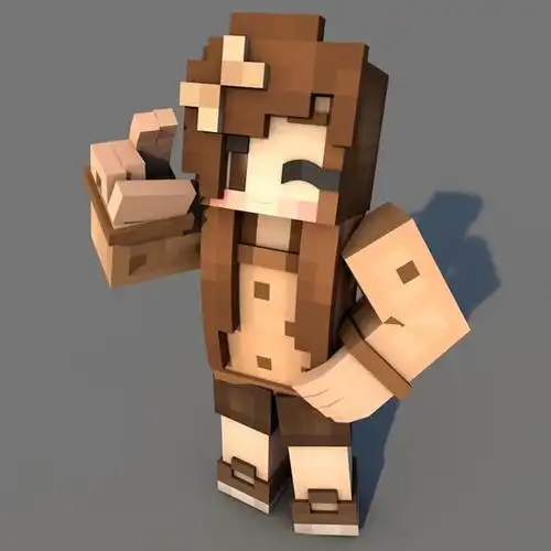 我的世界 c4d人物