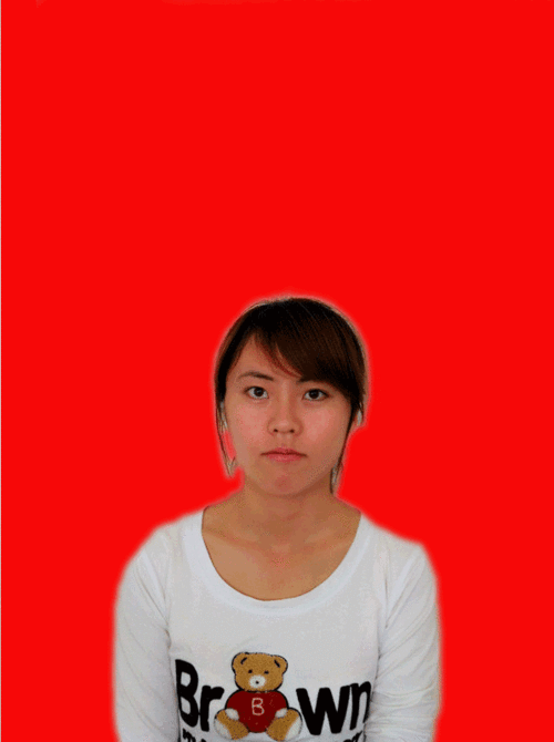 求把照片底改成红色.谢谢.急用