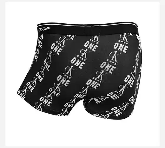 ck内裤男士印花字母图案单条装平角内裤 混色 s【图片 价格 品牌 报价