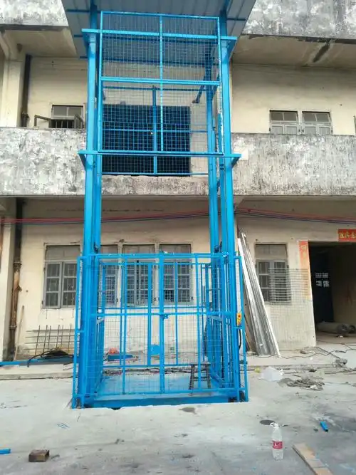 厂家供应液压升降平台阁楼升降货梯室外升降机包安装免费看现场