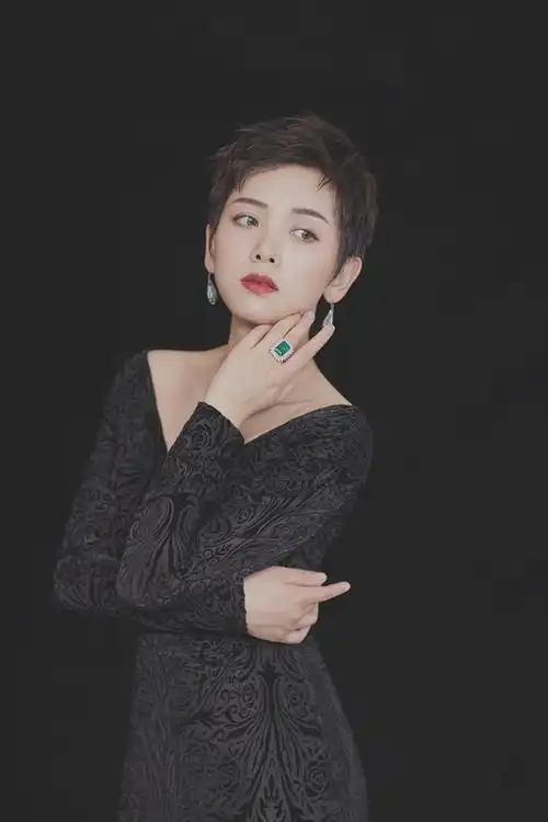 李晓峰珠光宝气优雅迷人写真图片