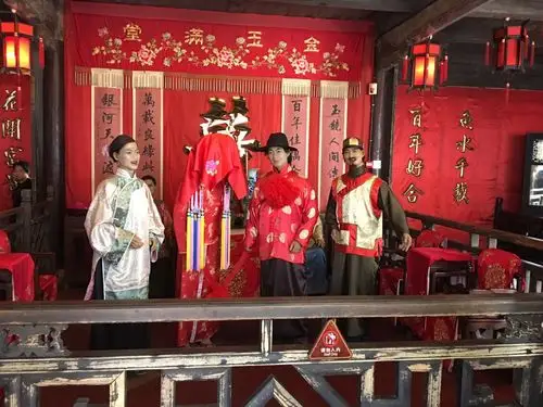 民俗馆,结婚场景.