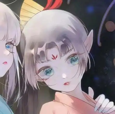 动漫头像闺密头像古风闺蜜头像超稀有的古风宝藏头像