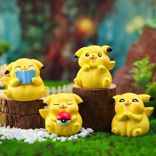 萌宠皮小丘可爱公仔惊喜手办汽车中控台蛋糕烘焙桌面装饰小摆件