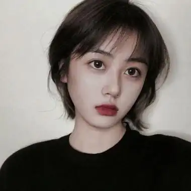 短发女生头像高冷霸气孤独高清