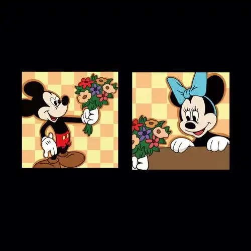 头像分享米奇米妮