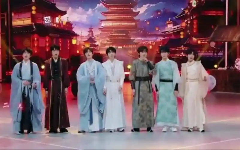 【时代少年团】「王牌对王牌」古装开场《醉》