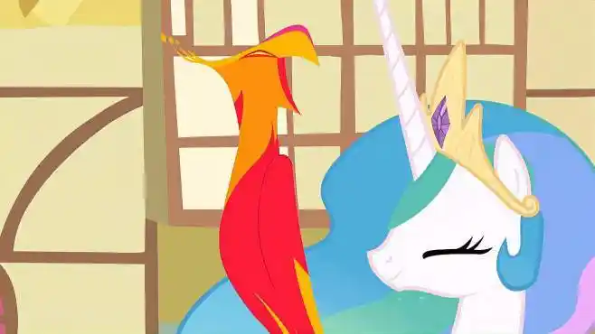 小马宝莉:宇宙公主太有范,拥有一只凤凰当宠物,真是太高级-母婴亲子