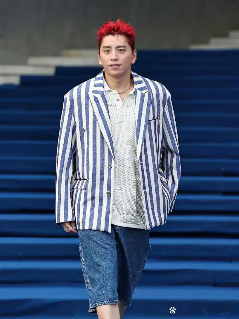 王大陆红发造型