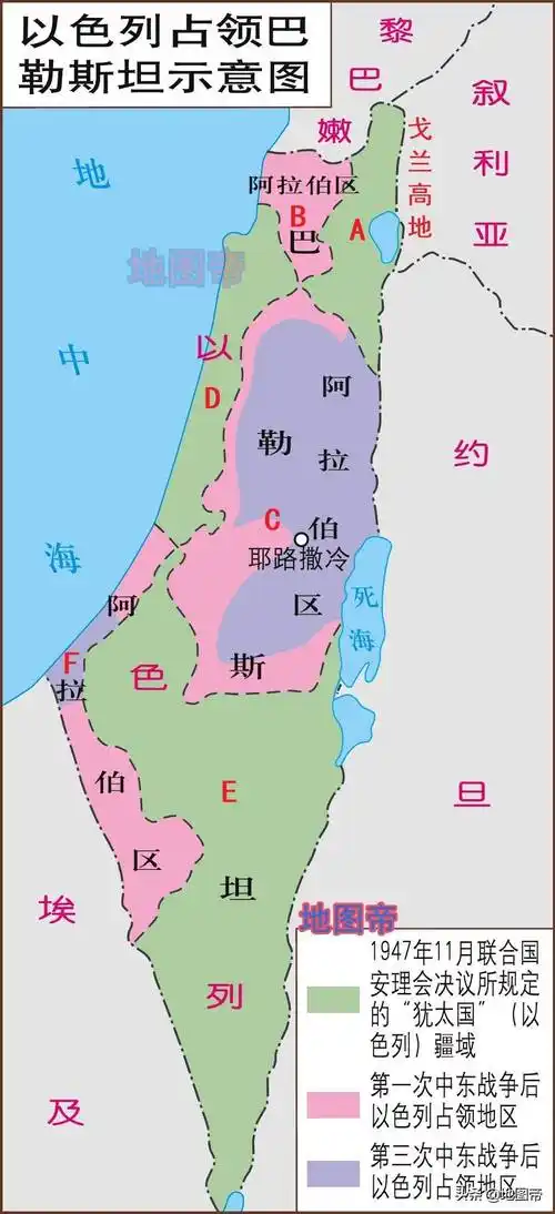 以色列在哪里以色列的地缘位置