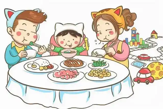 孩子吃饭时注意些什么?