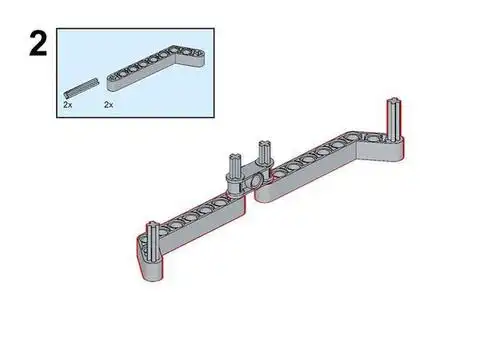 steam教育:弹性势能的转换乐高积木弓箭