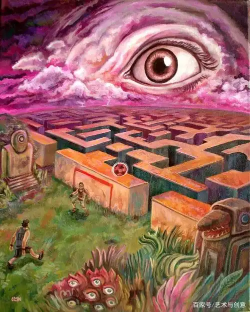 20张超现实而又富艺术感的绘画作品,你能看都画家在表达什么吗