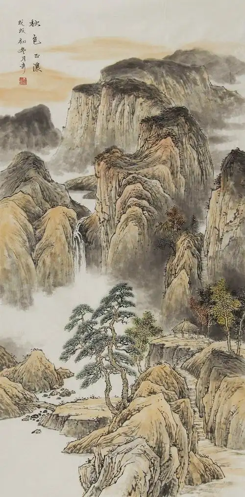 张月奇山水画作品赏析 | 造型奇特 美不胜收【博宝资讯】